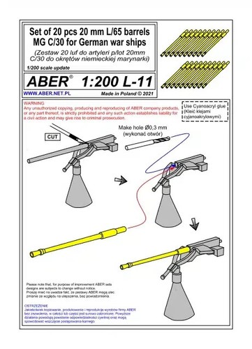 Aber 200 set de - s, 1:200