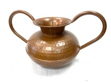 VASE EN CUIVRE À ANSES - L
