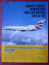 10/2004 PUB EMBRAER ERJ 145 REGIONAL JET  BRITISH AIRWAYS G-EMBK ORIGINAL AD