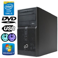 Ordinateur Esprimo P400 I5 3GHz 4Go 250Go PCIe X16 DVD-RW Windows 7 Son #M823