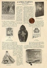 PARIS ( ST-HONORE ) " A LA REINE D' ANGLETERRE " LE LAPIN / ADP DE CHAPAL 1924