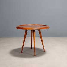 Table Basse Vintage Design Bois Italie des Années 1950 Originale