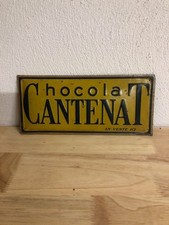 Plaque publicitaire ancienne - plaque,