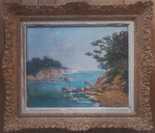 Tableau Ancien Huile Toile