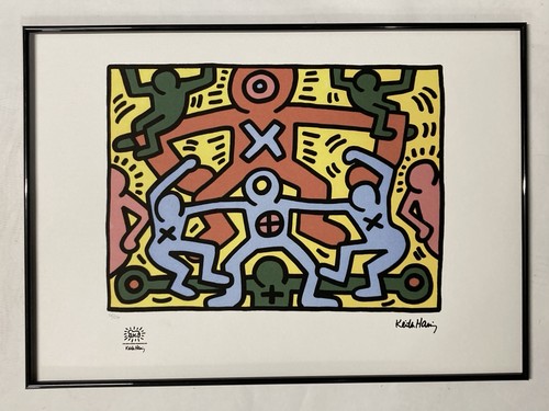 Lithographie keith haring - haring, 50
