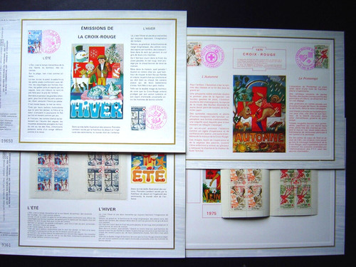 Croix rouge 1974 - 1974, 1975