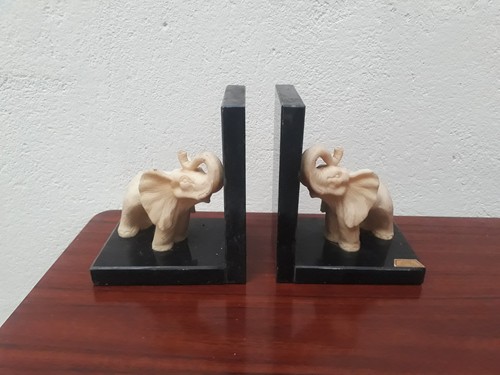 Antique elephant book - antique,