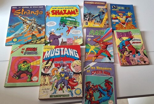 Lot anciens comics bd - anciens,