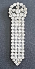 PINCE AVEC STRASS VINTAGE - ACCESSOIRE BIJOU DECORATIF