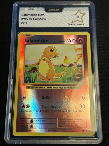 Carte pokemon salameche - carte,