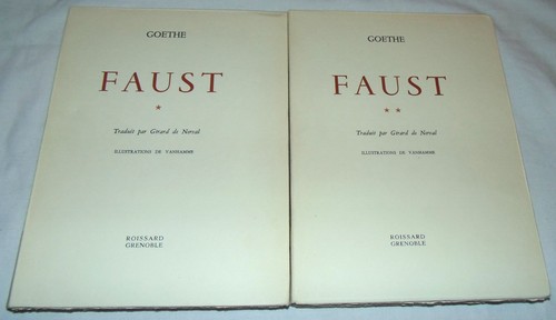 Faust volumes goethe edité - volumes,