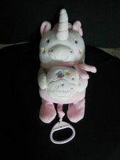 doudou peluche musical licorne rose blanc Moon MOTS D'ENFANTS (3 dispo)