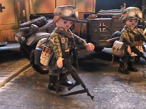 Playmobil custom sous officier - playmobil,