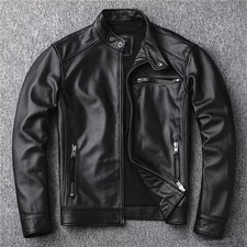 Veste noire Moto Café Racer