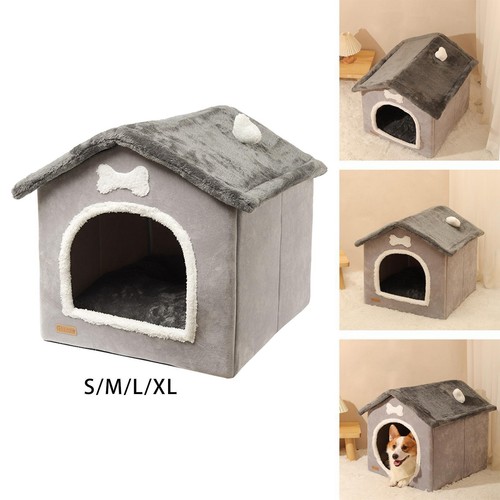 Lit chien portable maison - chien,