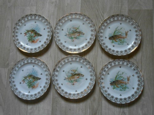 Assiettes porcelaine - assiettes, en