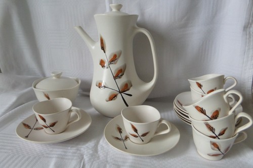 Service cafe faience - service, a