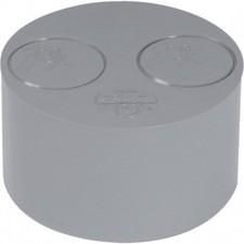 Tampon PVC de réduction mâle / femelle à désoperculer Ø 93/40/40 - TTOP44 NICOLL