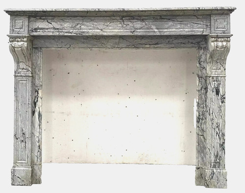 Cheminée style louis - cheminée,
