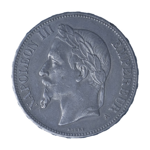 Francs napoléon iii tête - francs, iii,