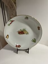 PLAT CREUX en PORCELAINE de