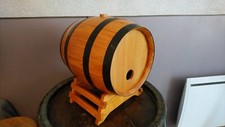 Tonnelet bois pour bib 3L et