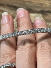 Bracelet tennis femme rond 10