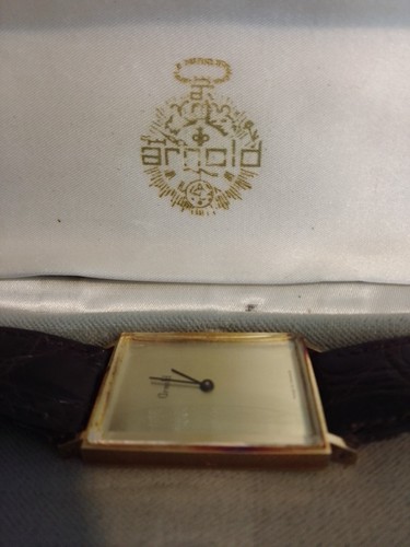 Montre carats arnold - or, 18