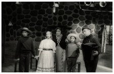 Japon, Tokyo, emission au studio de la NET, Jean-Noel et France-Yves Marescot Ph