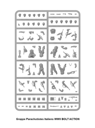 Bolt action grappe - action,