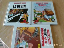 LOT DE 3 DOUBLE ALBUMS FRANCE LOISIRS ASTERIX  - TBE - VF