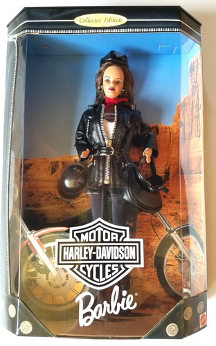 Biker barbie harley davidson - barbie,