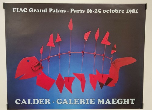 Calder fiac grand palais 1981 - grand,