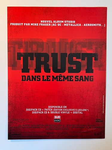 Trust ancienne publicité - ,