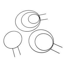 Supports ronds pour plantes en