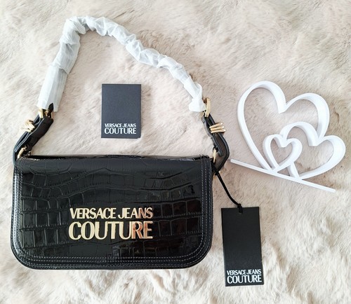 Sac noir cuir vernis - sac, en