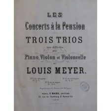 MEYER Louis Trio No 2 op 2