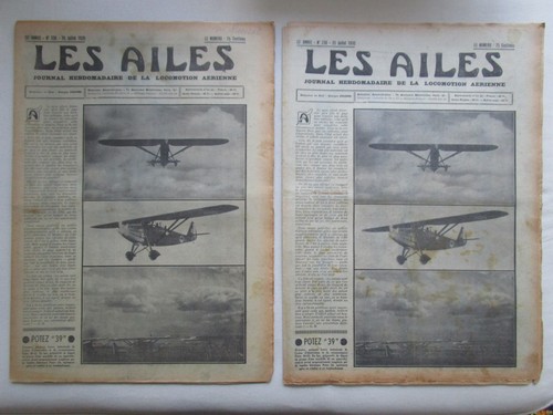 Ailes 1935 736 potez bloch - 1935,