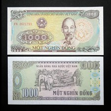 VIETNAM Billet 1000 dong - 1988 - Pick106a * UNC / NEUF
