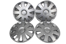 Original Ford Jeu des Enjoliveurs 4 Pièce pour 15 Pouces Jantes Acier 1357462