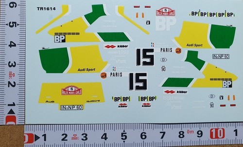 Decals audi quattro - 1/43, #15