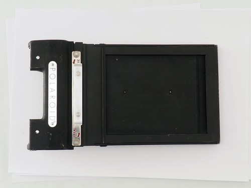 Polaroid 4x5 film holder for