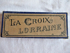 JEU DE PATIENCE ou CASSE TETE - LA CROIX LORRAINE - COMPLET + SOLUTION