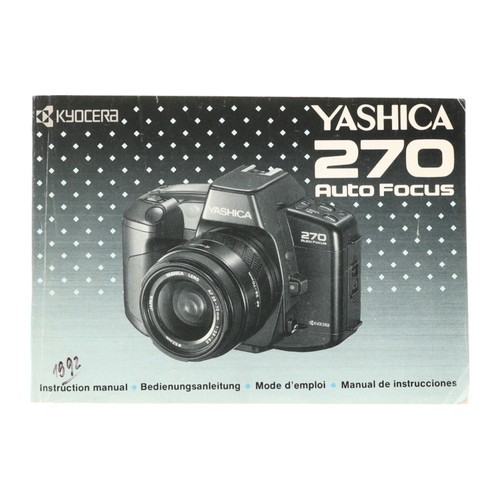 Yashica 270 autofocus kyocera - yashica,