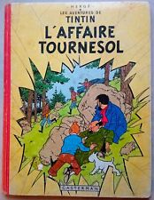 TINTIN HERGE L'AFFAIRE TOURNESOL  1964  BON ETAT