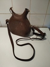 Gourde De Poilu Modèle 1877 Avec Petit Bouchon Dans Son Jus