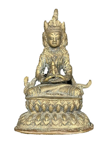 Brass tibetan vajrasattwa - brass,