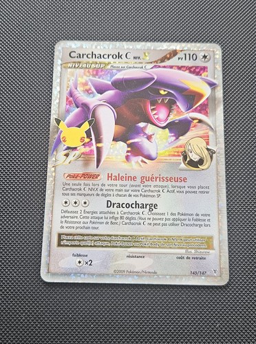 Carte pokemon carchacrok niv - carte,