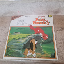 LP 33t / Walt Disney –  Rox et Rouky  raconté par Jean Rochefort (1981)