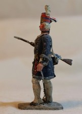 FIGURINE ANCIENNE Soldat plomb 60mm arquebusier de Grassin 1744 SDB25PLB032